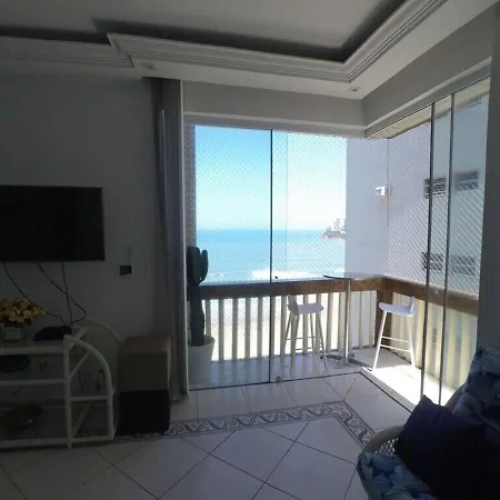 Apartamento Alto Padrao De Frente Para O Mar Guaruja Exterior photo